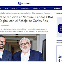 Across Legal se refuerza en Venture Capital, M&A y Derecho Digital con el fichaje de Carles Ros